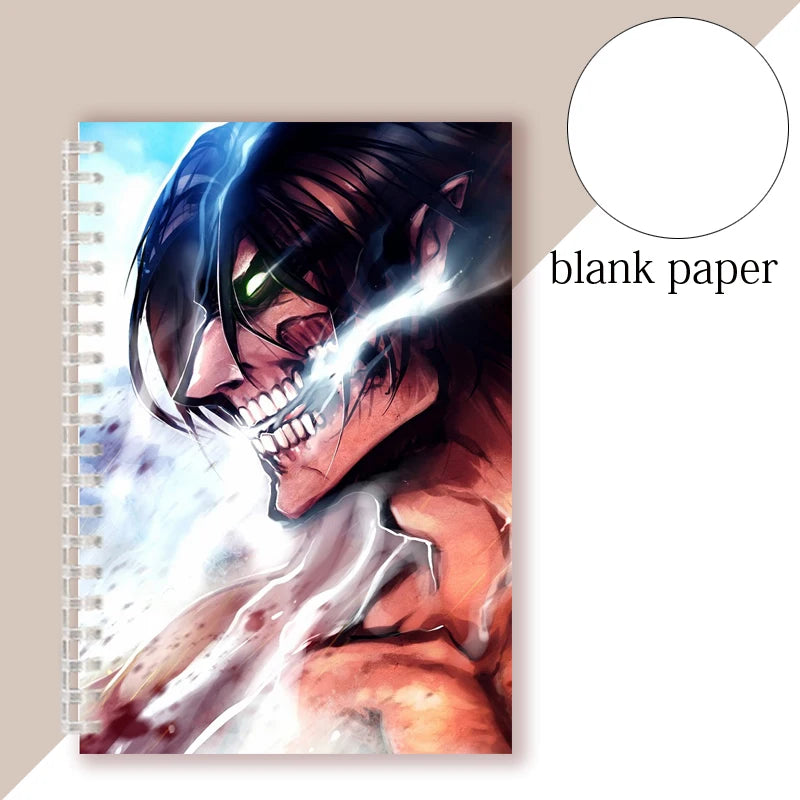 Caderno 1 Matéria Attack On Titan