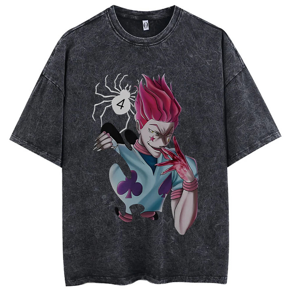 Camiseta Killua, Kurapika & Hisoka, Hunter's Profile Edition