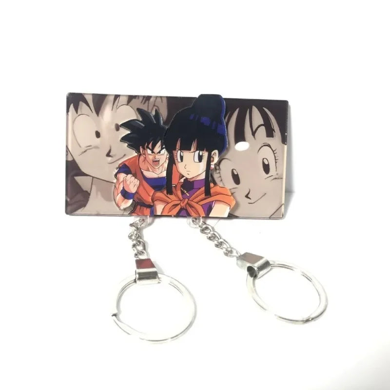 Chaveiro Casal Goku &amp; Chichi, Dragon Ball