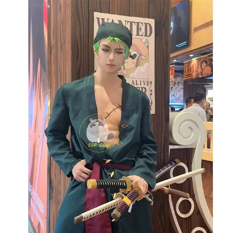 FANTSIA COSPLAY ADULTO RORONOA ZORO