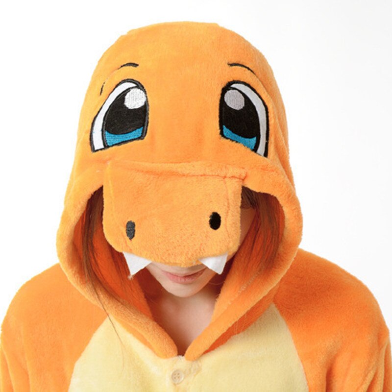 Pijama Cosplay Adulto Charmander Kigurumi