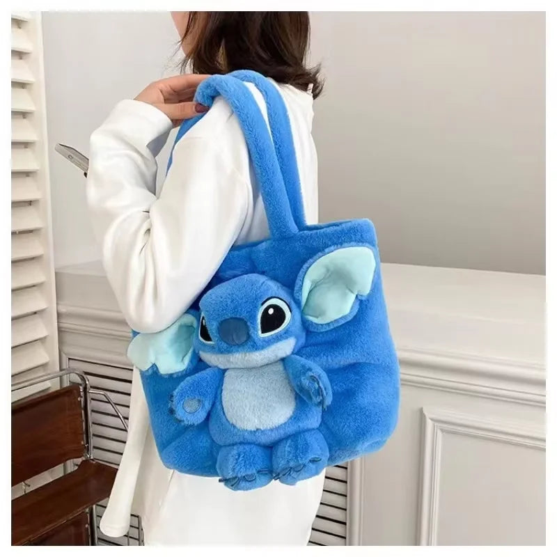 Bolsa Pelúcia Stitch & Lotso