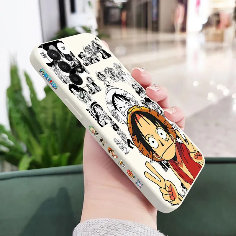 CAPINHA LUFFY GEAR 5 YELLOW (SAMSUNG)