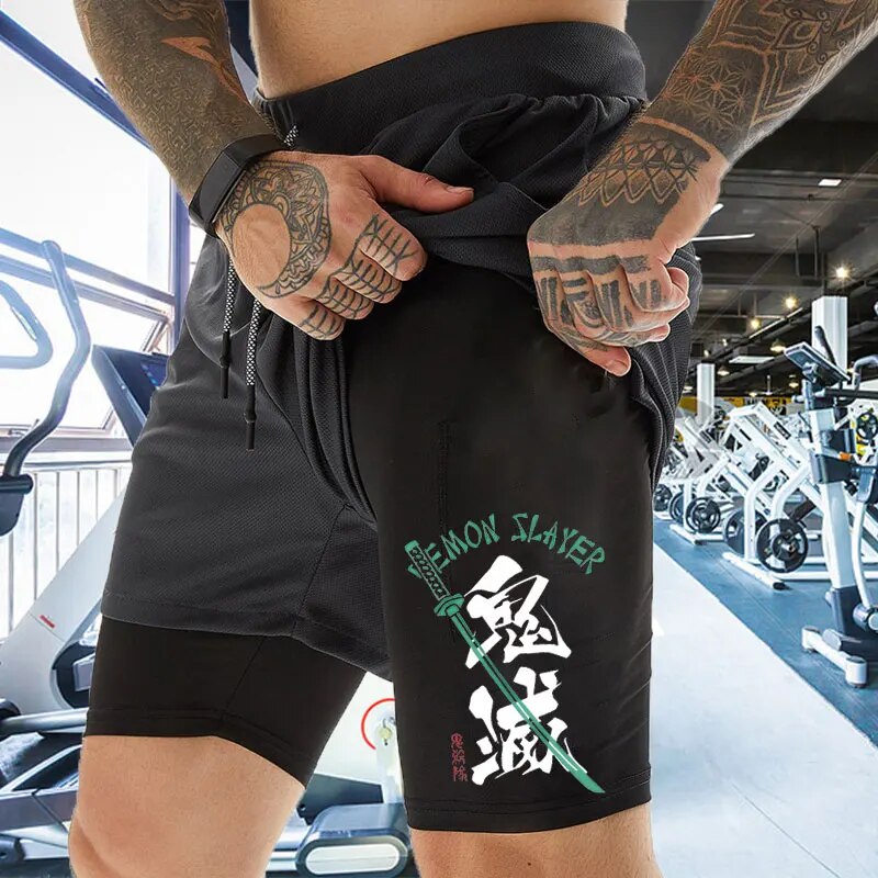 Short de Compressão Demon Slayer Crew