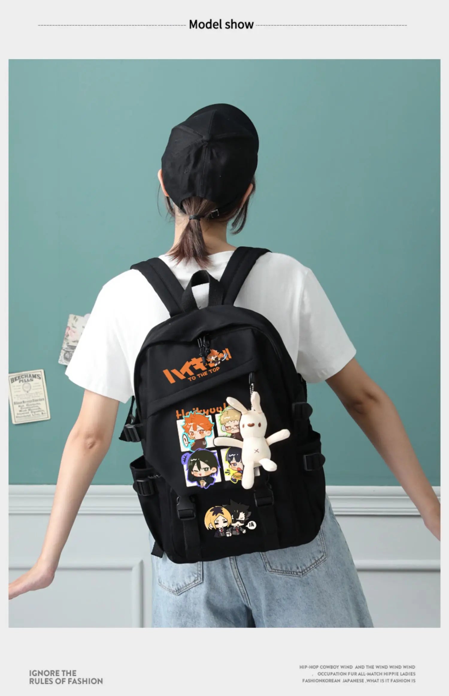 Mochila Karasuno Ace, Haikyuu!!