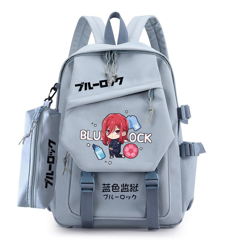Mochila Bloco X Blue Lock