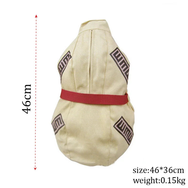 MOCHILA CABAÇA DE AREIA DO GAARA (NARUTO)