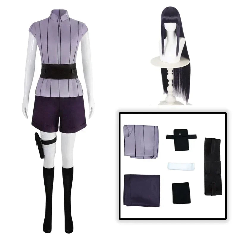 Fantasia Cosplay Hinata Hyuga – Edição Boruto