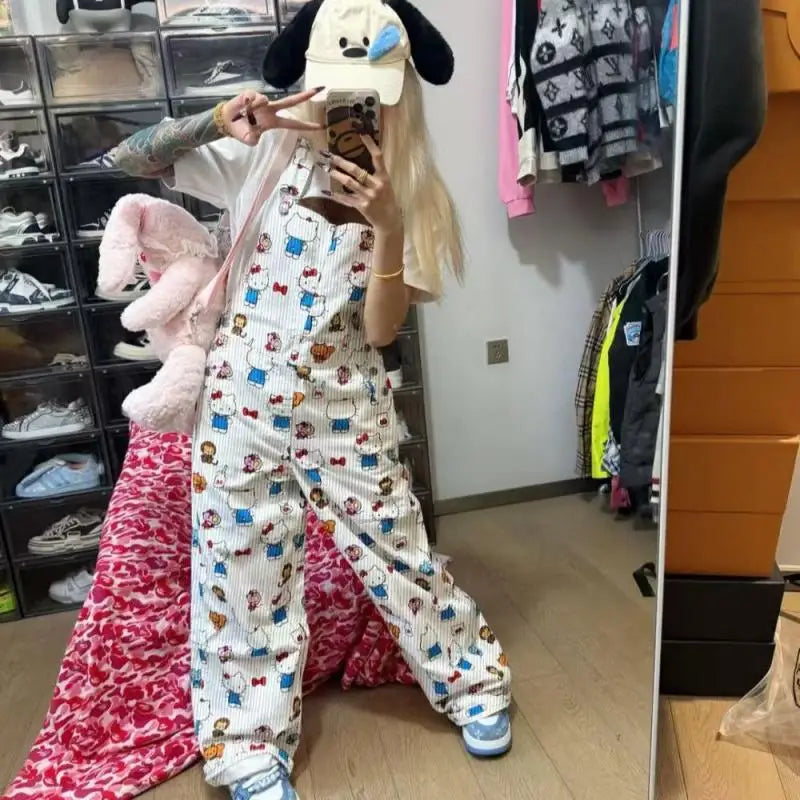 Jardineira Sanrio Kawaii – Hello Kitty & Friends