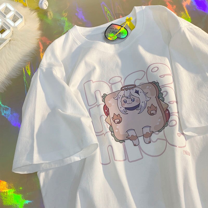 Camiseta Paimon Pãozinho Angelical, Genshin Impact