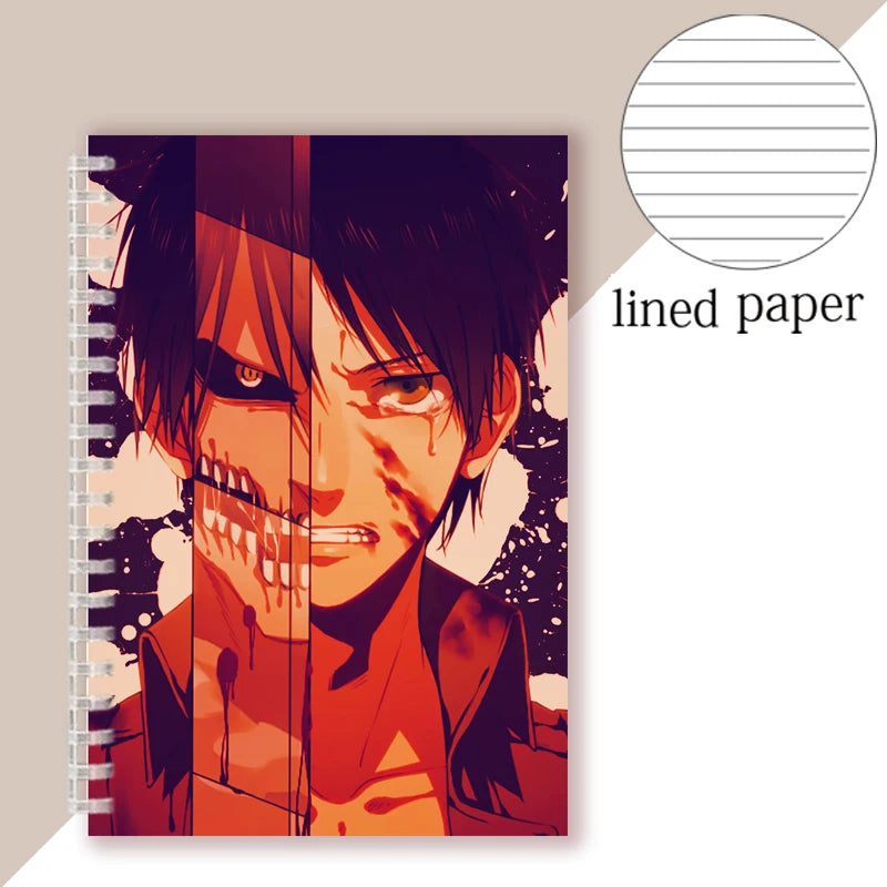 Caderno 1 Matéria Attack On Titan