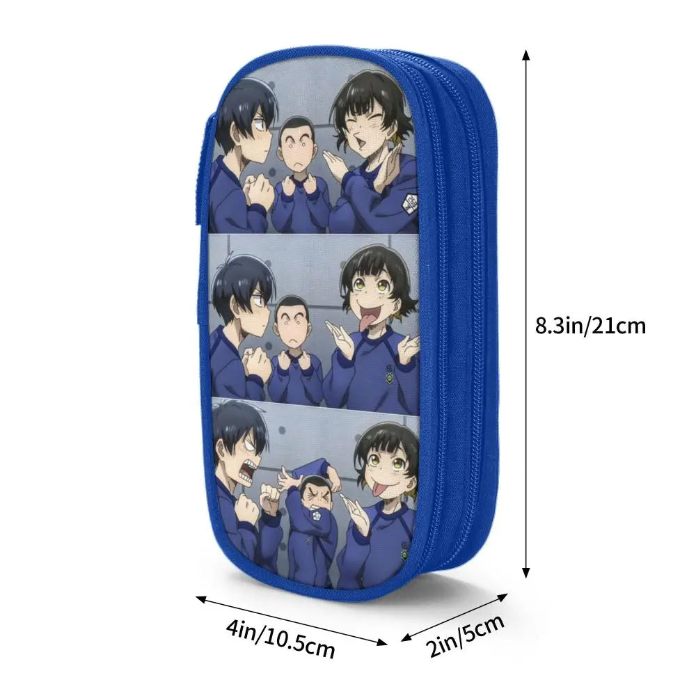 Estojo Cute Blue Lock - Yoichi Isagi