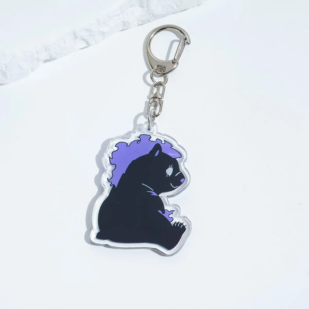 Chaveiro Acrílico Solo Leveling, Caçador Sombrio