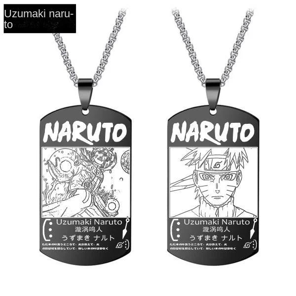 Colar DogTag Naruto Uzmaki