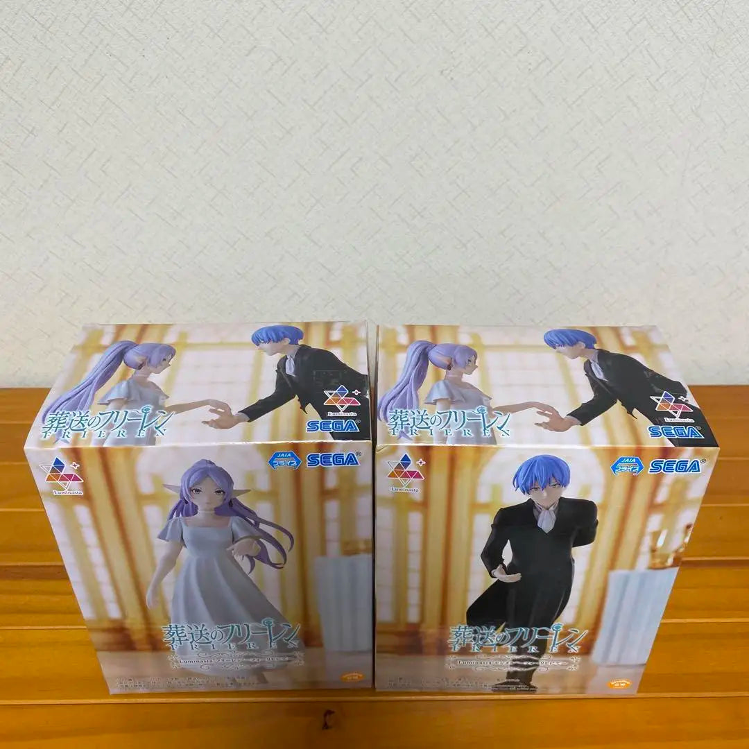 Bonecos Frieren & Himmel - Luminasta SEGA 17cm
