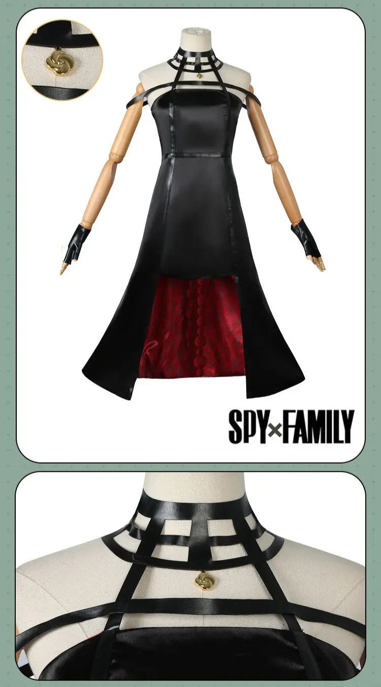 Fantasia Cosplay Adulto Yor Forger