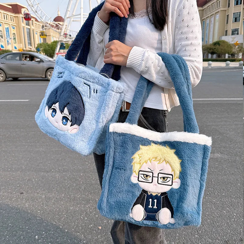 Bolsa Pelúcia Tote Bag Haikyuu!!