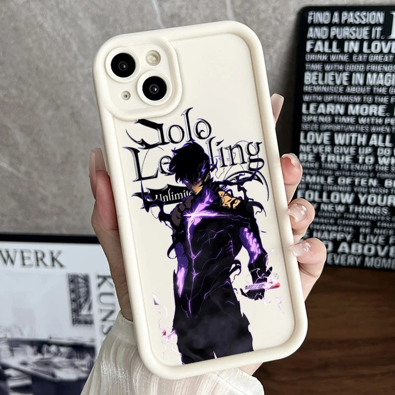 Capinha Solo King, Solo Leveling (iPhone)