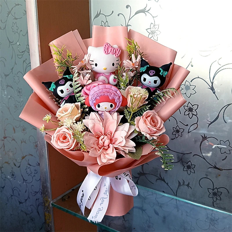 Buquê Hello Kitty & Amigos, Edição Kawaii Sanrio