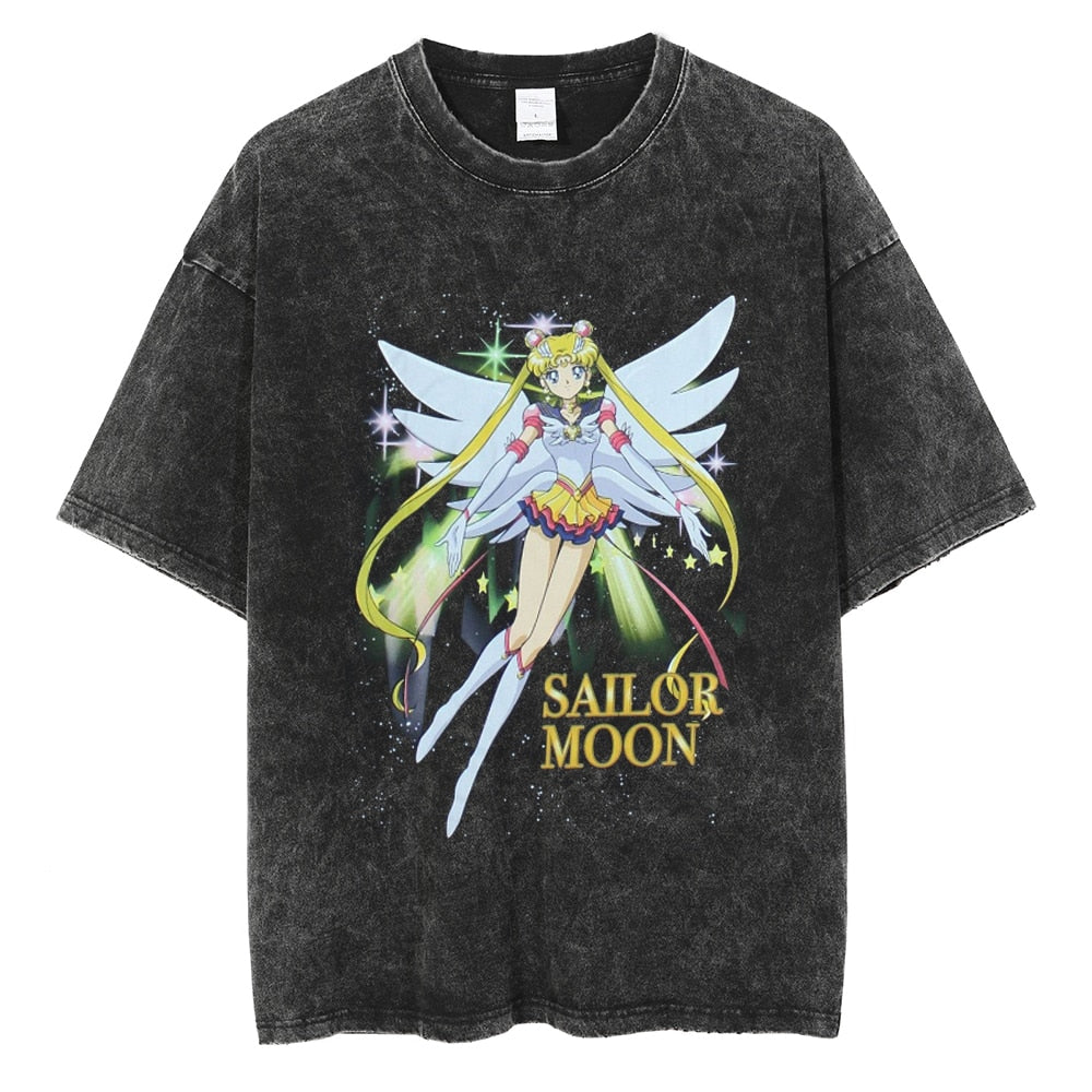 Camisa Vintage Magia Lunar, Sailor Moon