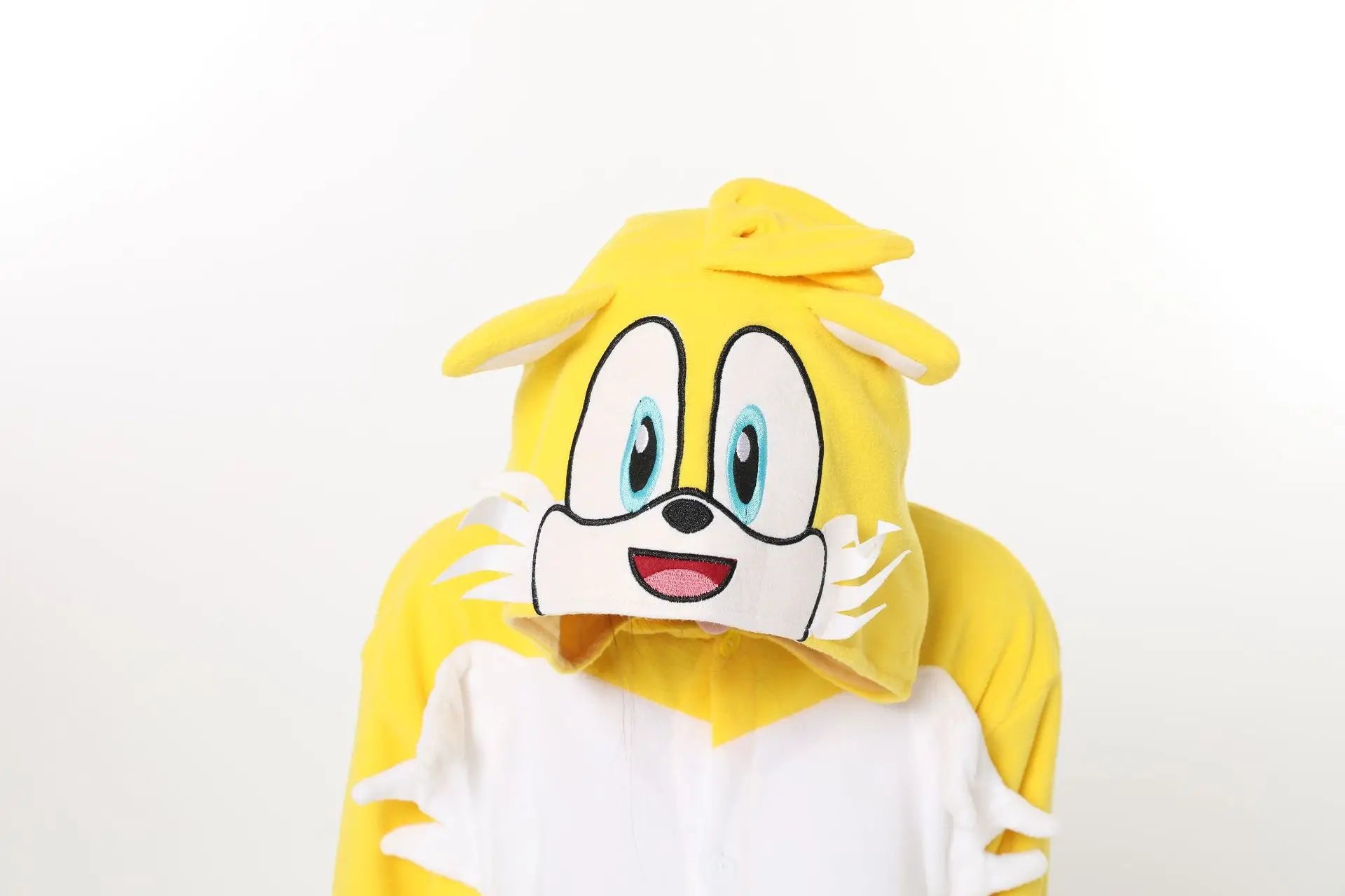 Pijama Cosplay Adulto e Infantil Sonic Kigurumi