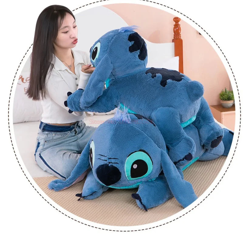 Pelúcia Gigante Almofada Stitch Deitado