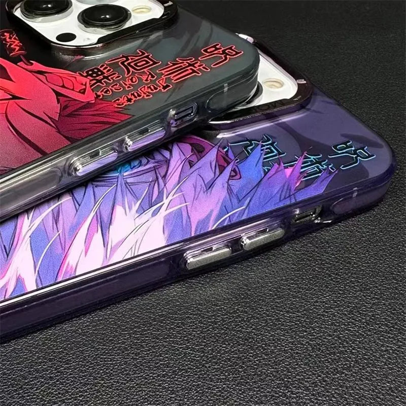 Capinha Gojo & Sukuna, Dualidade Amaldiçoada (iPhone)