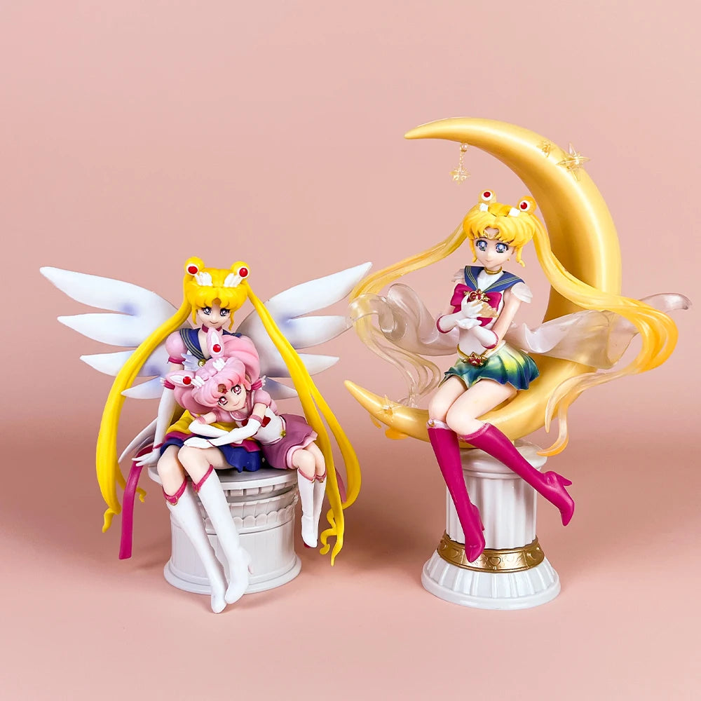Bonecas Sailor Moon, Trono Lunar & Abraço Cósmico