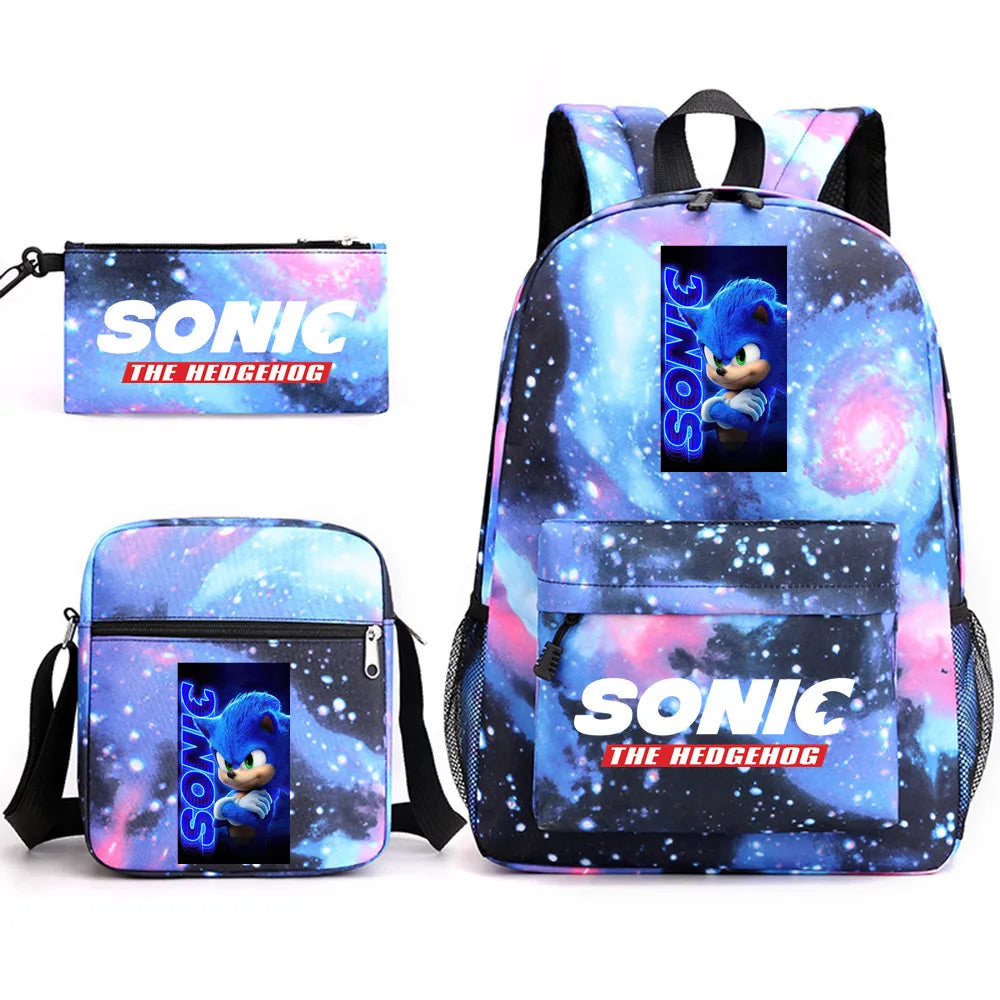 Mochila Sonic & Friends: Três Peças