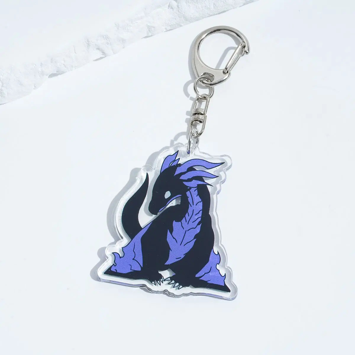 Chaveiro Acrílico Solo Leveling, Caçador Sombrio