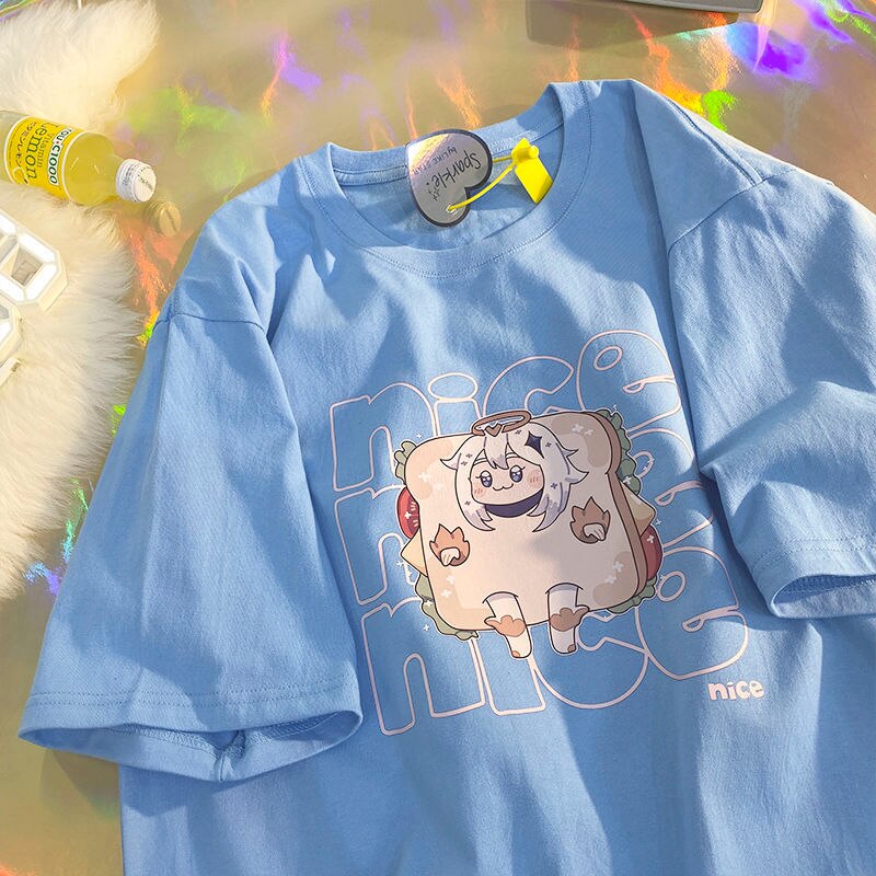 Camiseta Paimon Pãozinho Angelical, Genshin Impact