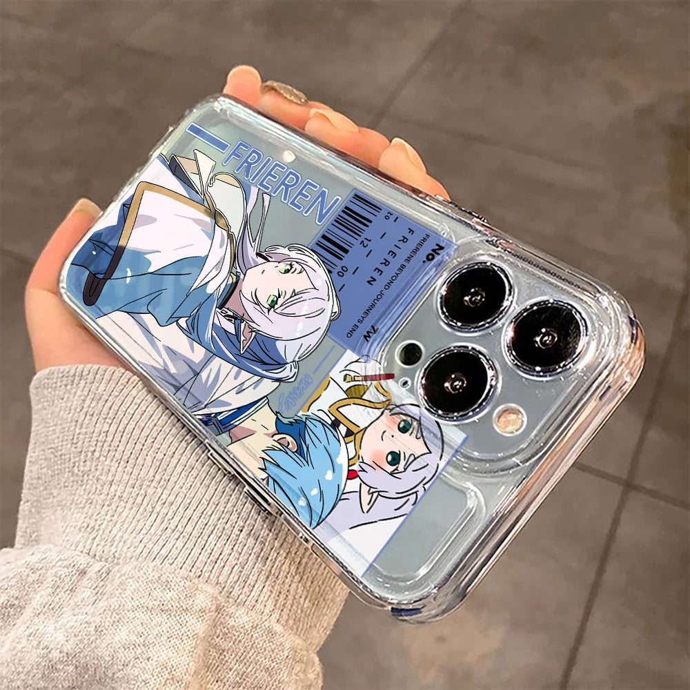 Capinha Jornada de Amor, Himmel e Frieren (iPhone)