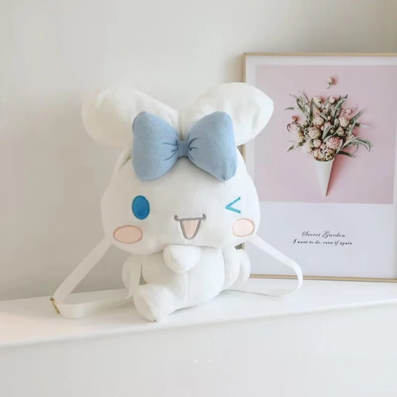 Pelúcia Mochila Pelúcia Coelhinho Cinnamoroll (26cm)