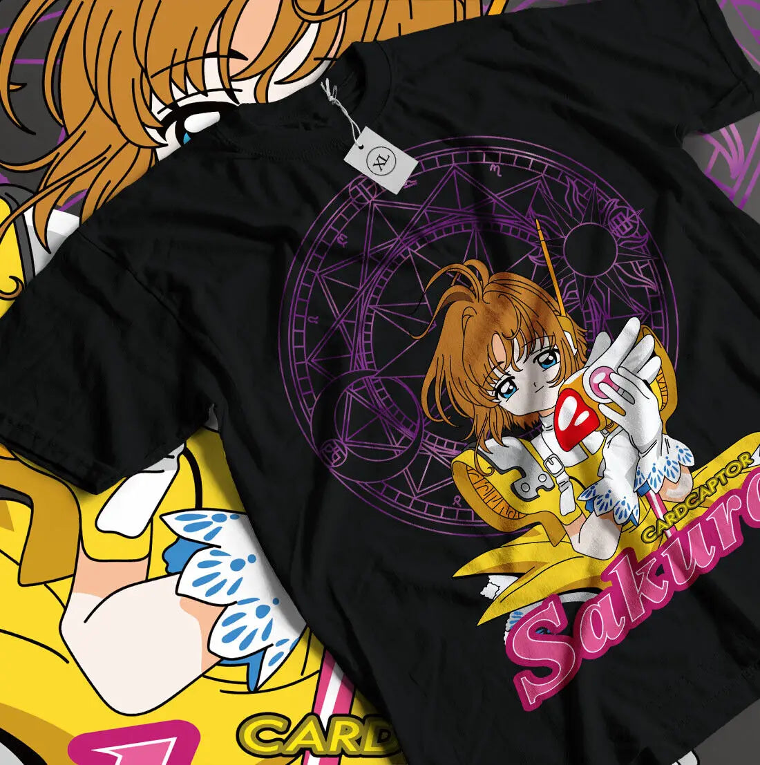 Camiseta Sakura Card Captor, Selo Mágico
