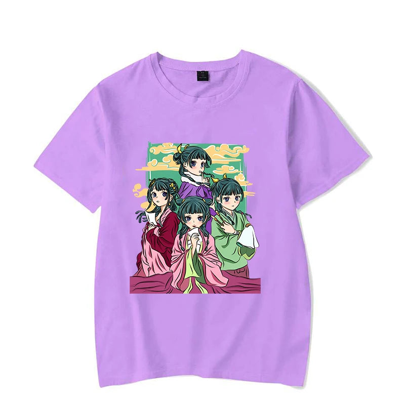 Camiseta Baby Tee Pétalas & Poções: Maomao