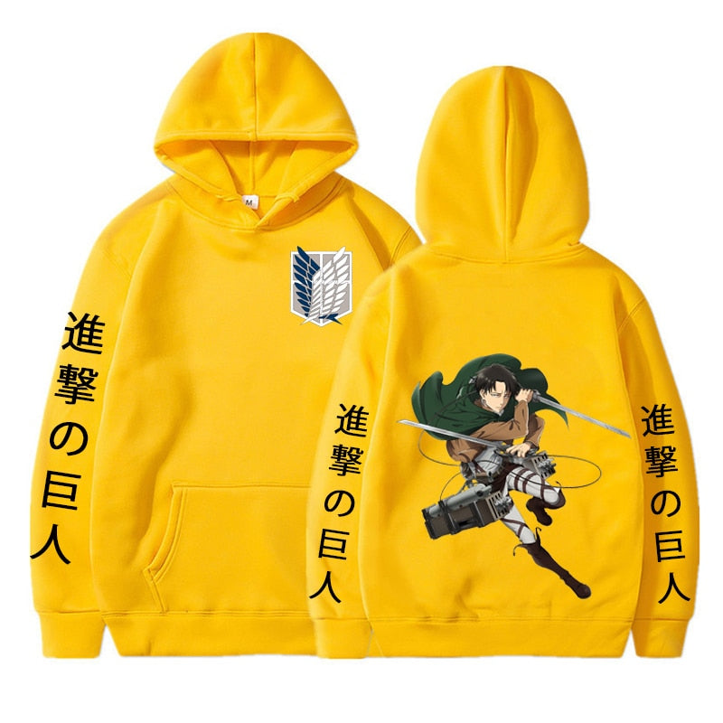 MOLETOM "LEVI ACKERMAN ON FIRE"