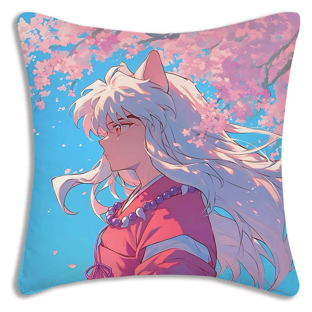 Almofada Inuyasha, Estampas Dupla Face (45x45cm)