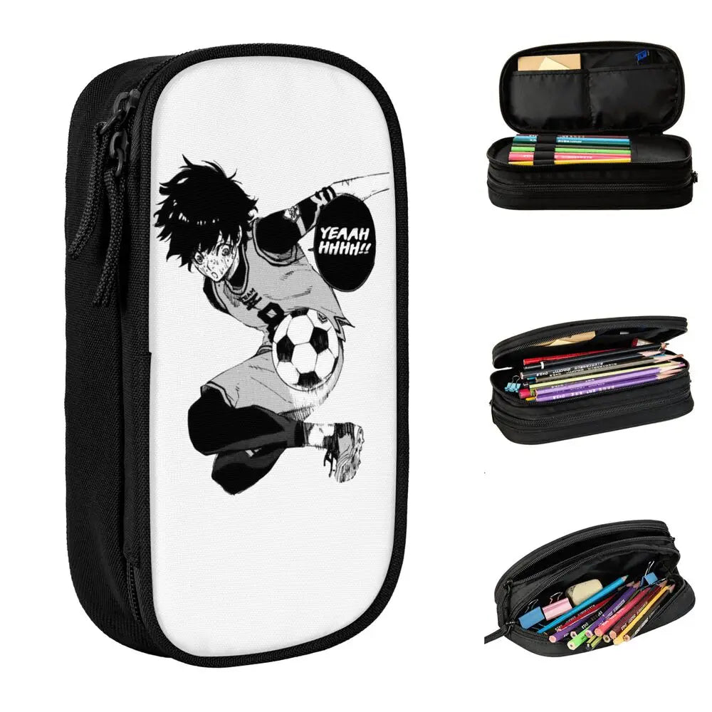 Estojo Cute Blue Lock - Yoichi Isagi