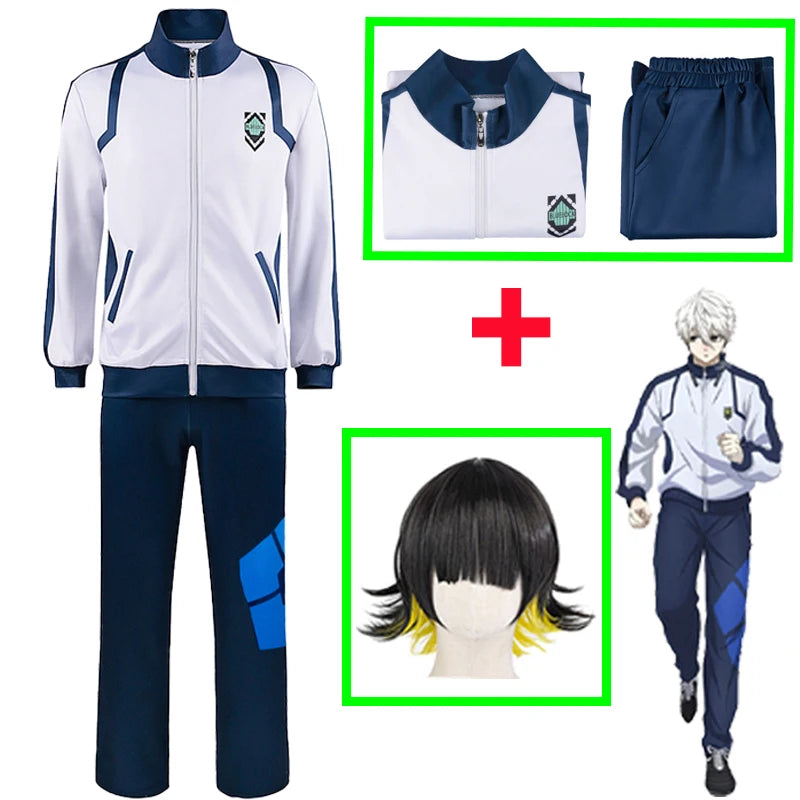 Fantasia Cosplay Adulto e Infantil Blue Lock