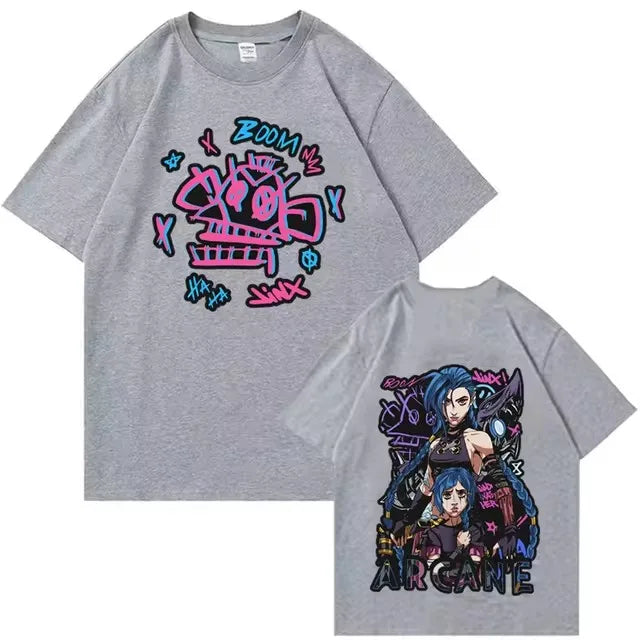 Camiseta Jinx Arcane, League Of Legends