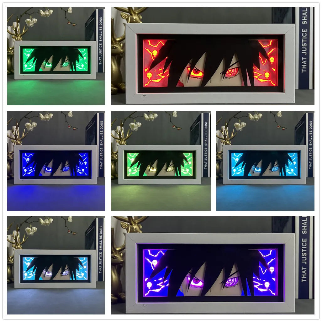 Quadro Luminoso Naruto World