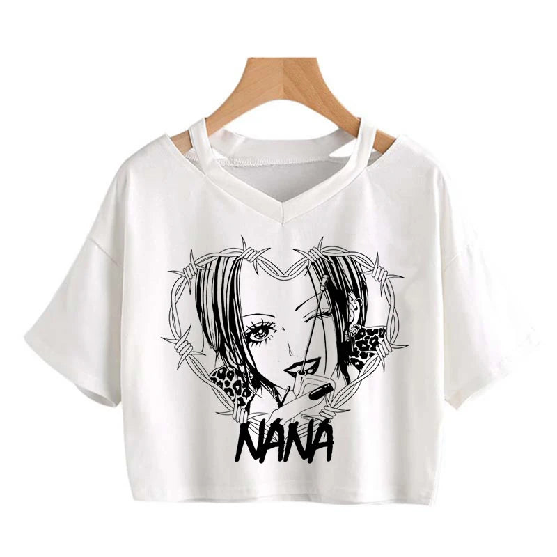 Camiseta Cropped Tokyo Rock Dolls, NANA Gothic Soul