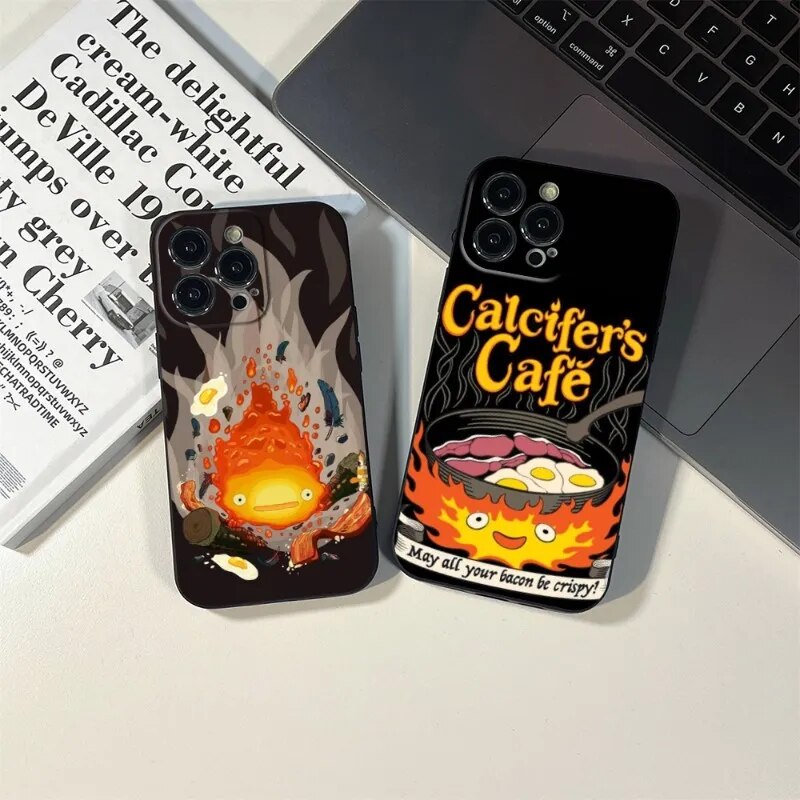 Capinha Calcifer, Studio Ghibli (iPhone)