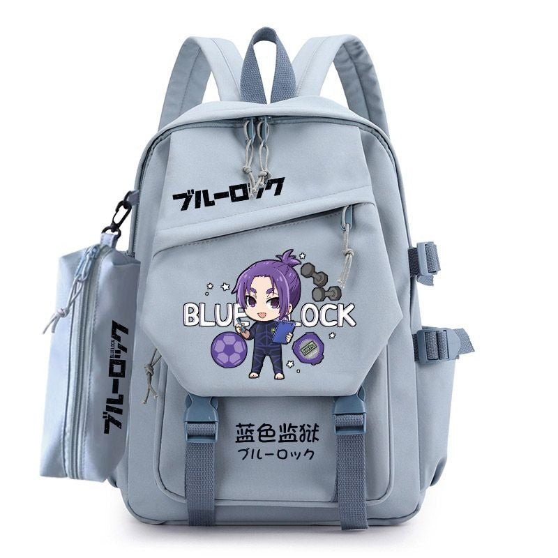 Mochila Bloco X Blue Lock