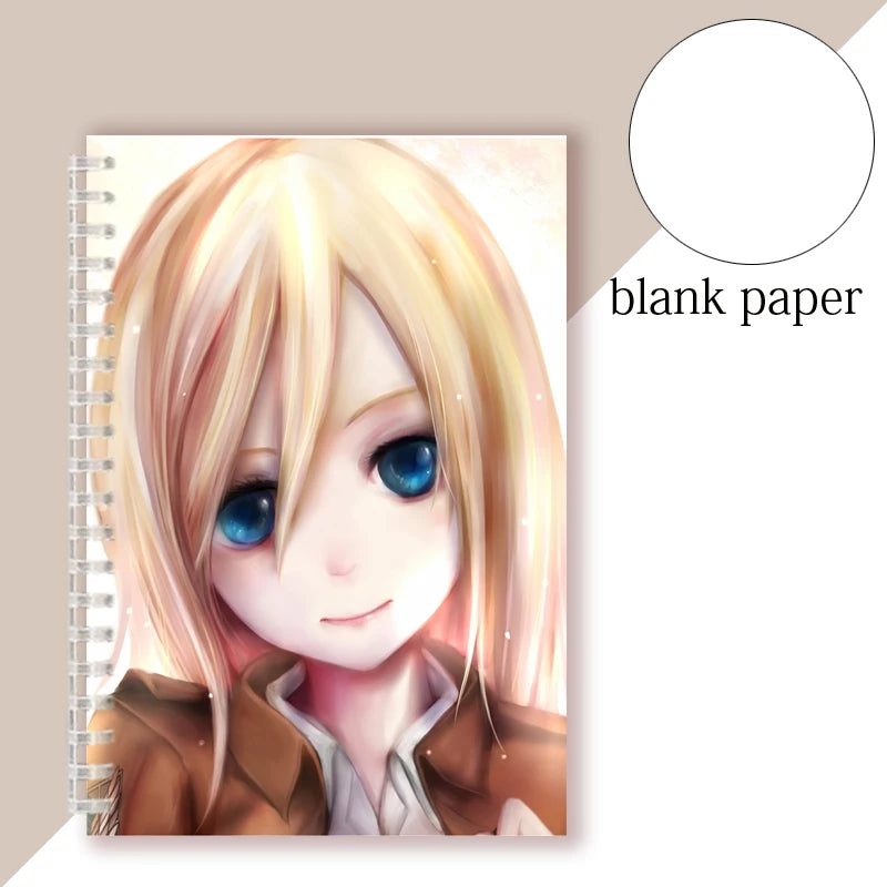 Caderno 1 Matéria Attack On Titan