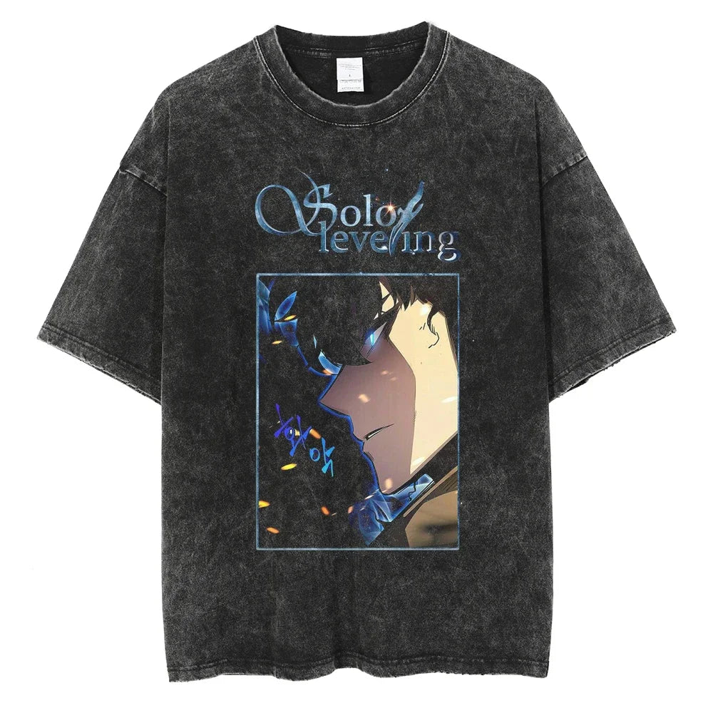 Camiseta Oversized Fúria das Sombras, Solo Leveling