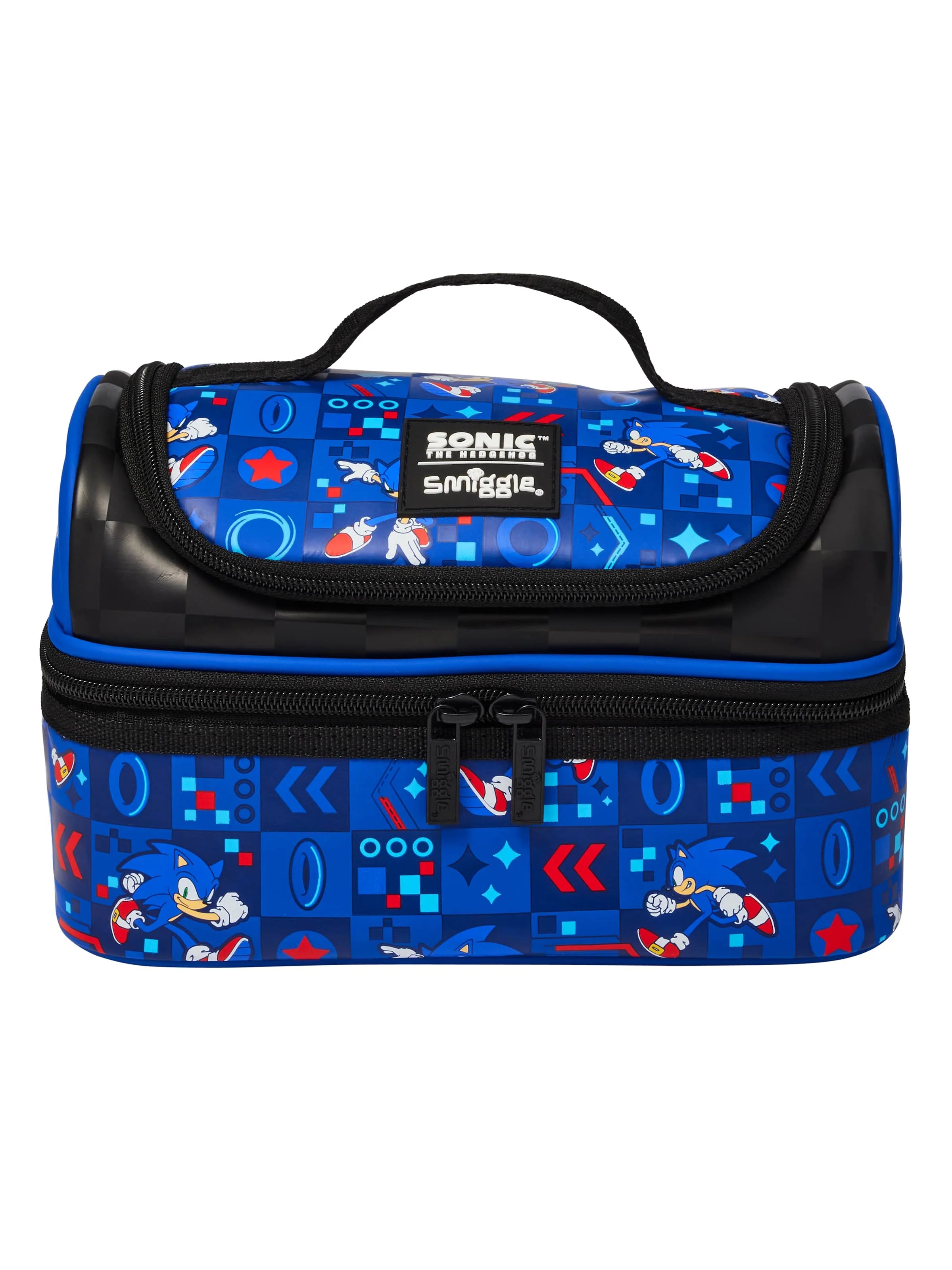 Mochila Smiggle Sonic (Garrafa e Lancheira)