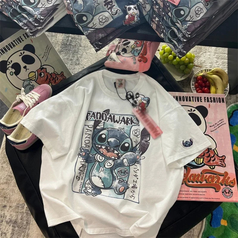 Camisa Cutie Stitch, Disney Y2K