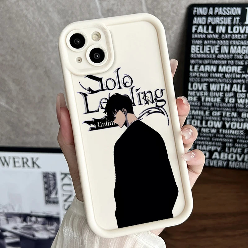 Capinha Solo King, Solo Leveling (iPhone)