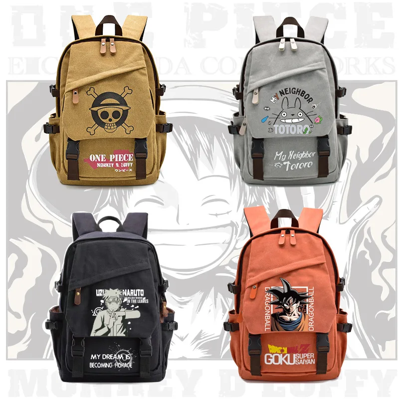 Mochila Multibolsos Anime Mix